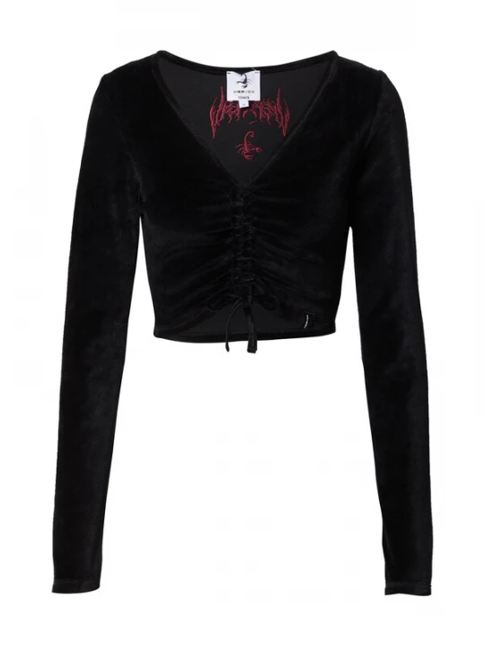 Foto van product VIERVIER Shirt 'Joana' zwart