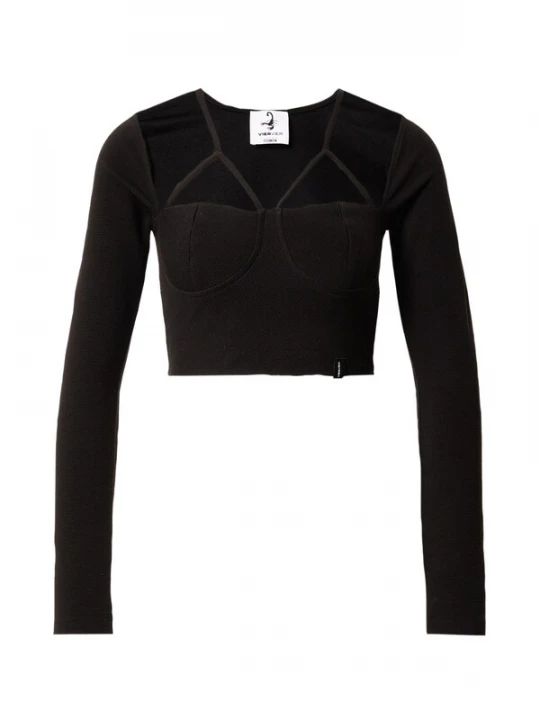 Foto van product VIERVIER Shirt 'Joline' zwart