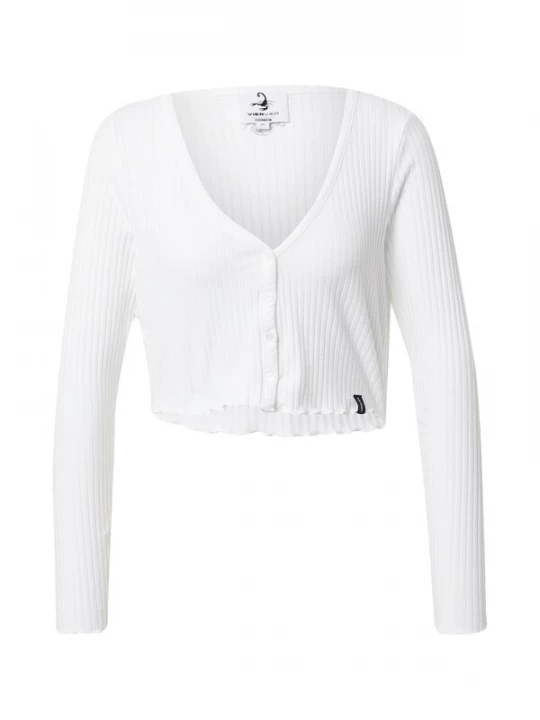 Foto van product VIERVIER Shirt 'Rosalie' wit