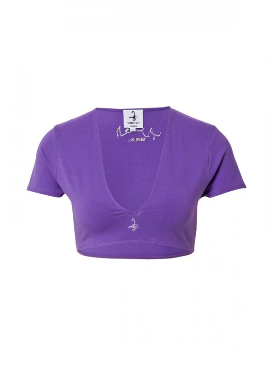 Foto van product VIERVIER Shirt 'Wiebke' lila
