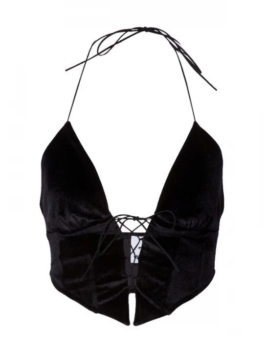 Foto van product VIERVIER Top 'Meryem' zwart