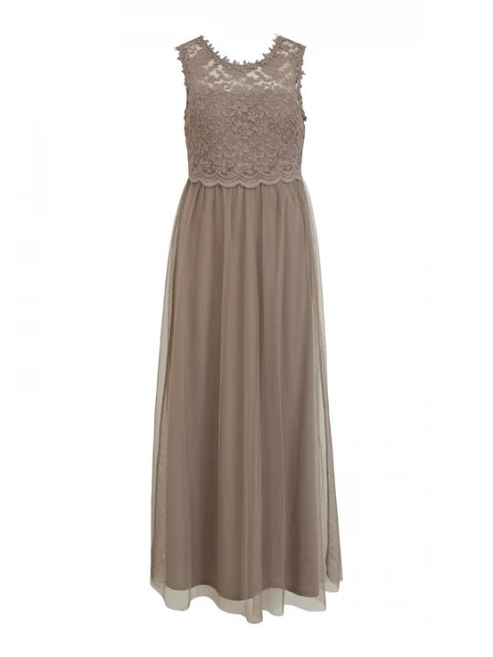 Foto van product VILA Avondjurk 'VILynnea' taupe