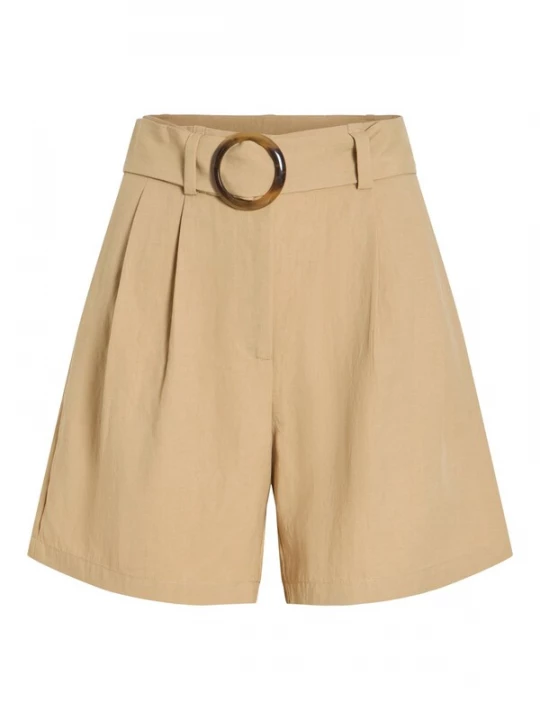 Foto van product VILA Bandplooibroek 'VIRostia' camel