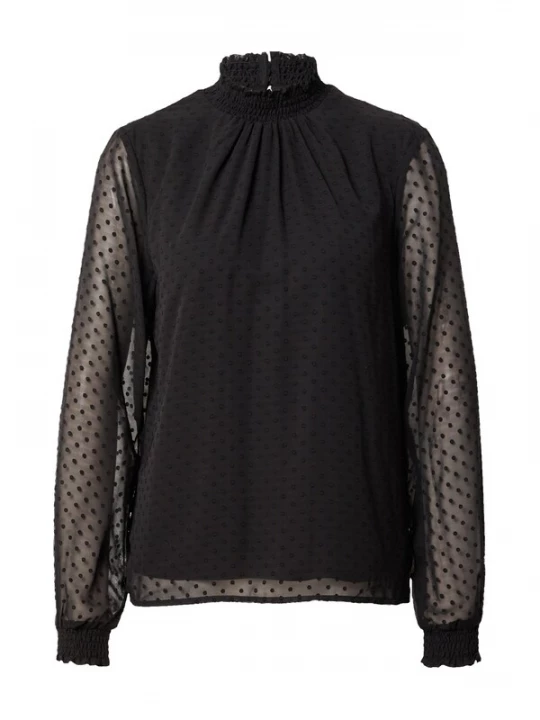 Foto van product VILA Blouse 'Dobby' zwart