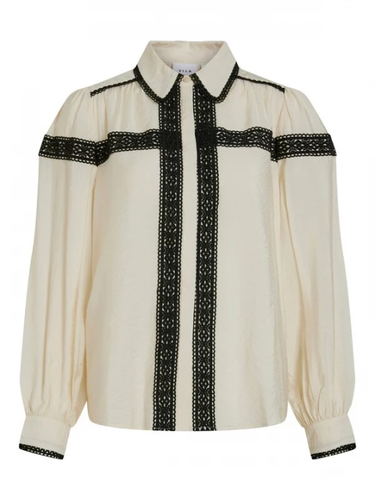Foto van product VILA Blouse 'dola' ecru