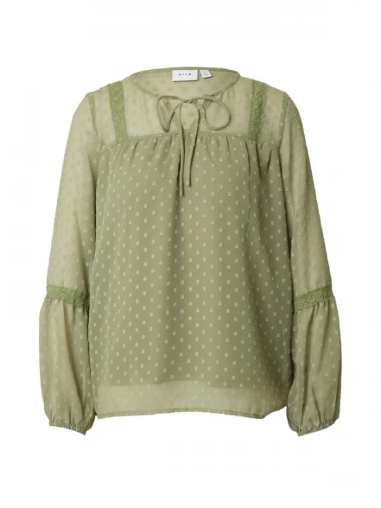 Foto van product VILA Blouse 'Edee' pastelgroen