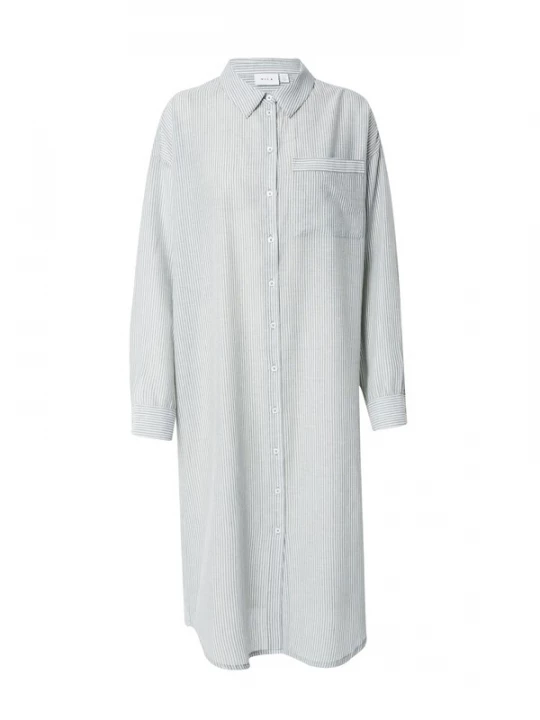 Foto van product VILA Blouse 'VIABINA' donkergroen / wit