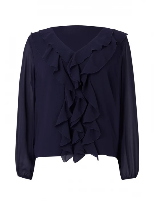 Foto van product VILA Blouse 'VIANE' donkerlila