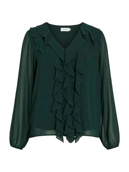 Foto van product VILA Blouse 'VIANE' groen