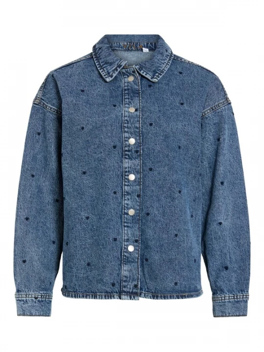 Foto van product VILA Blouse 'VICreek' blauw denim