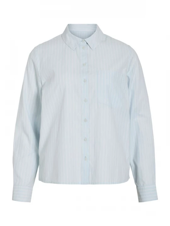 Foto van product VILA Blouse 'VIDarma' lichtblauw / wit