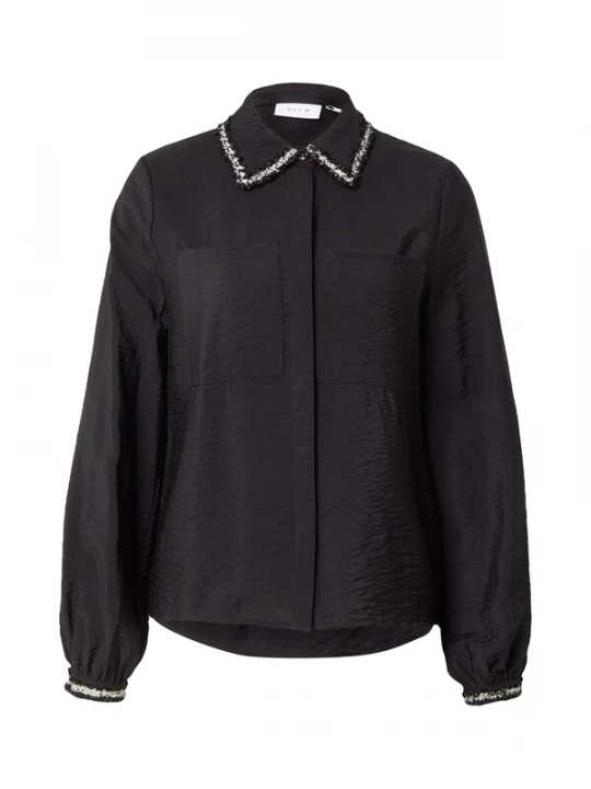 Foto van product VILA Blouse 'VIDogma' zwart / wit