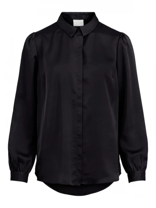 Foto van product VILA Blouse 'VIELLETTE' zwart