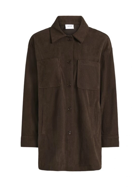Foto van product VILA Blouse 'VIELSA' chocoladebruin
