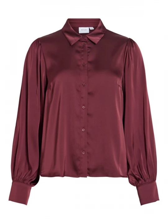 Foto van product VILA Blouse 'VIEnna Ravenna' bordeaux