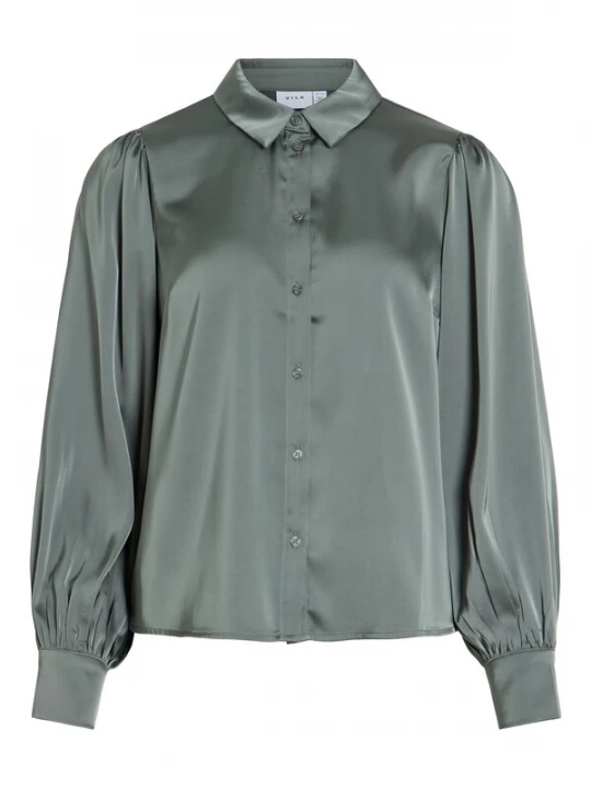 Foto van product VILA Blouse 'VIEnna Ravenna' jade groen