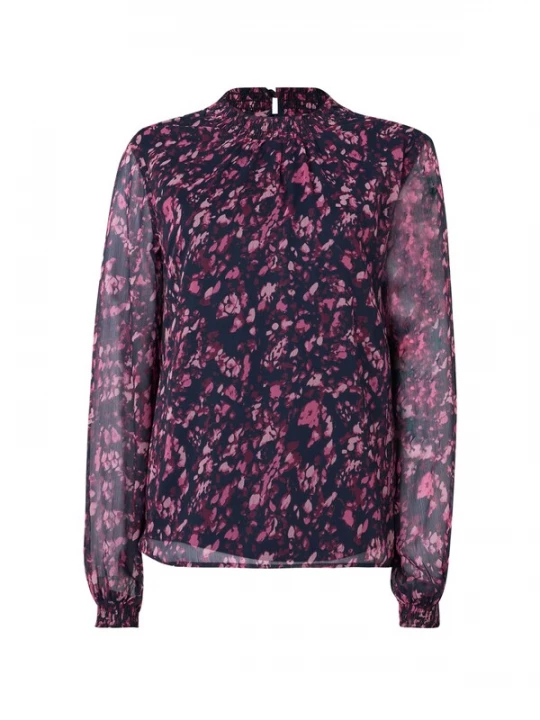 Foto van product VILA Blouse 'VIFALIA' mauve / zwart