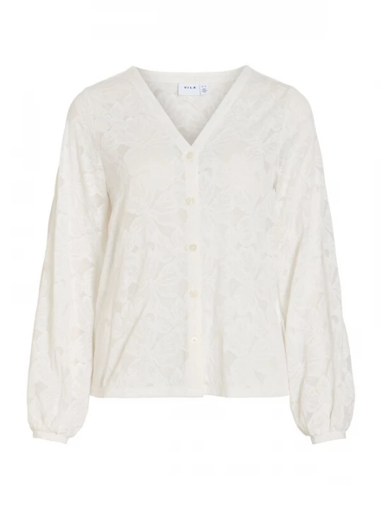 Foto van product VILA Blouse 'VILANERA' offwhite