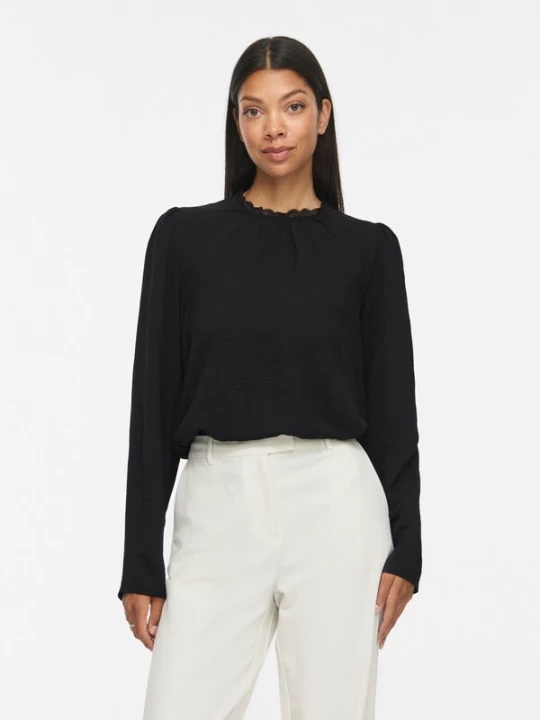 Foto van product VILA Blouse 'VIPALLAS' zwart