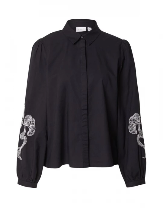 Foto van product VILA Blouse 'VIVESTA' zwart / wit