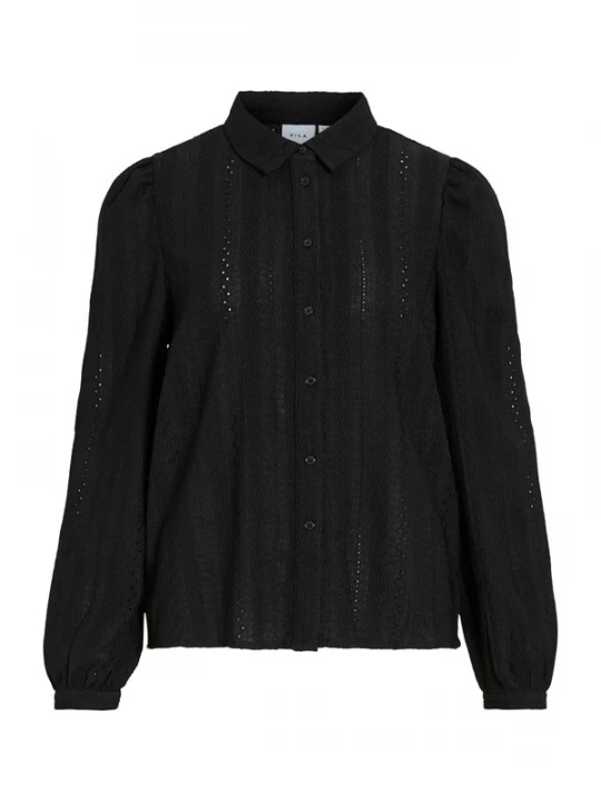 Foto van product VILA Blouse 'VIZania' zwart
