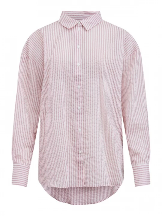 Foto van product VILA Blouse 'Woke' rosa / wit