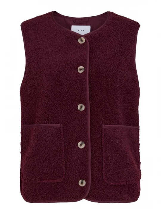 Foto van product VILA Bodywarmer 'VIAda' wijnrood