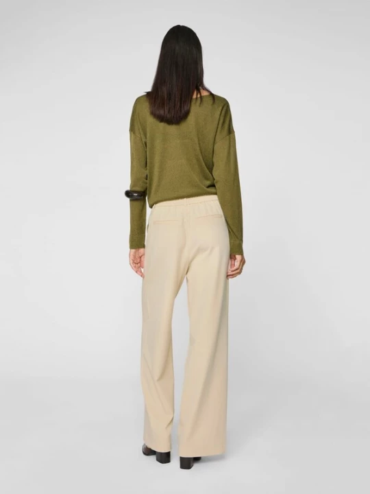 Foto van product VILA Broek 'varone' sand