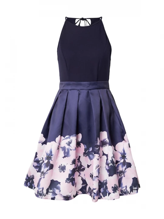 Foto van product VILA Cocktailjurk 'VICLARA' indigo / poederroze