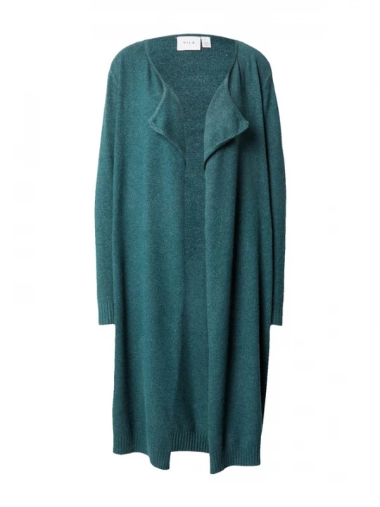 Foto van product VILA Gebreid vest 'RIL' donkergroen
