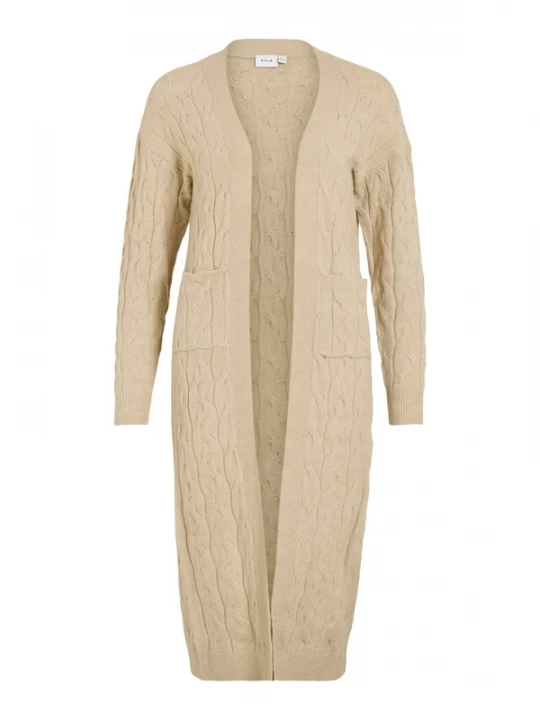 Foto van product VILA Gebreid vest 'VIPEPA' taupe