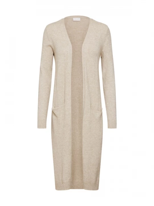 Foto van product VILA Gebreid vest 'VIRil' beige gemêleerd