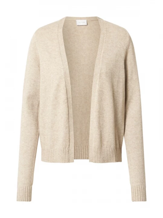 Foto van product VILA Gebreid vest 'VIRIL' donkerbeige