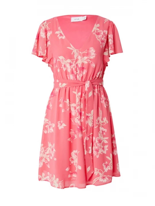 Foto van product VILA Jurk 'MICADA' rosa / framboos / pastelroze