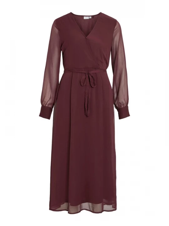 Foto van product VILA Jurk 'VIFALIA' aubergine