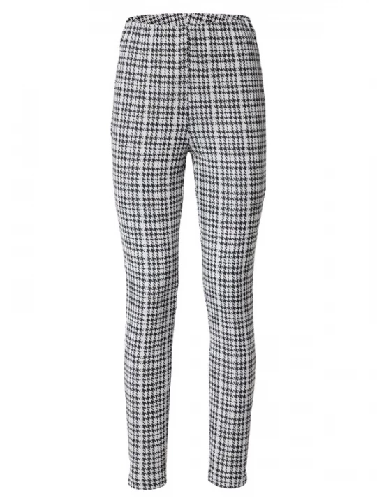 Foto van product VILA Leggings 'VIHoundi' lichtgrijs / zwart / wit