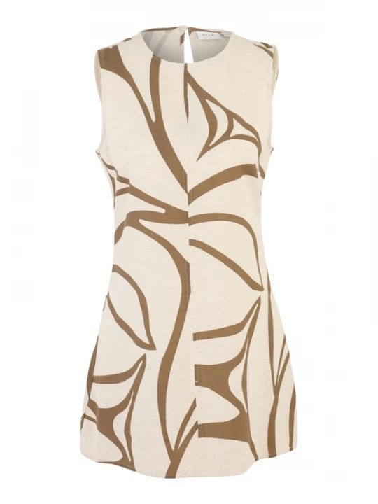 Foto van product Vila Petite Zomerjurk bruin / cappuccino