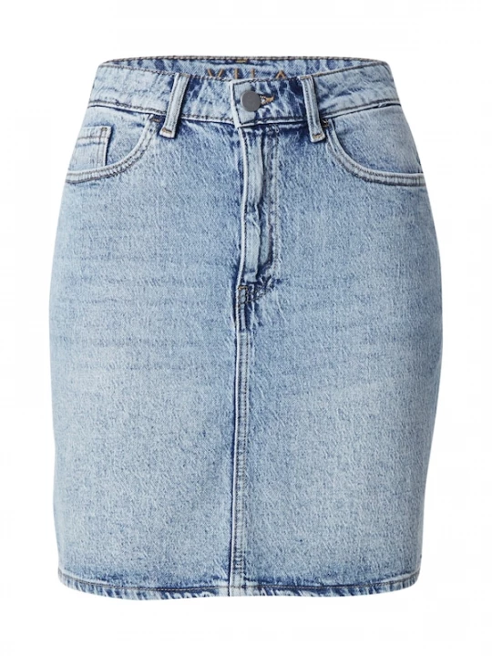 Foto van product VILA Rok 'Kaja' blauw denim