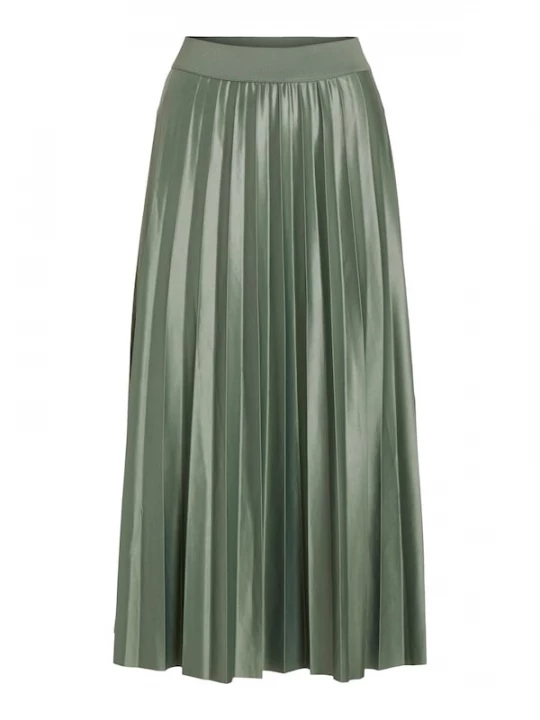 Foto van product VILA Rok 'Nitban' donkergroen