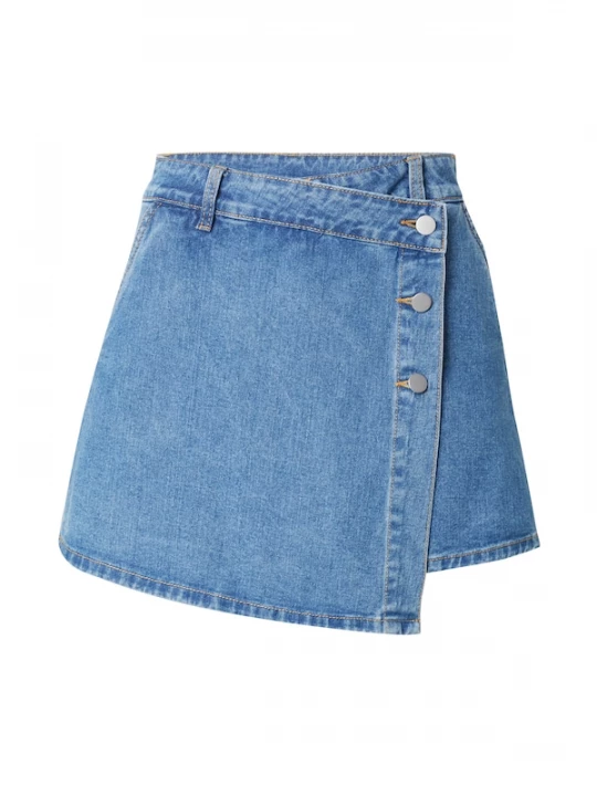 Foto van product VILA Rok 'VIHARPER' blauw denim