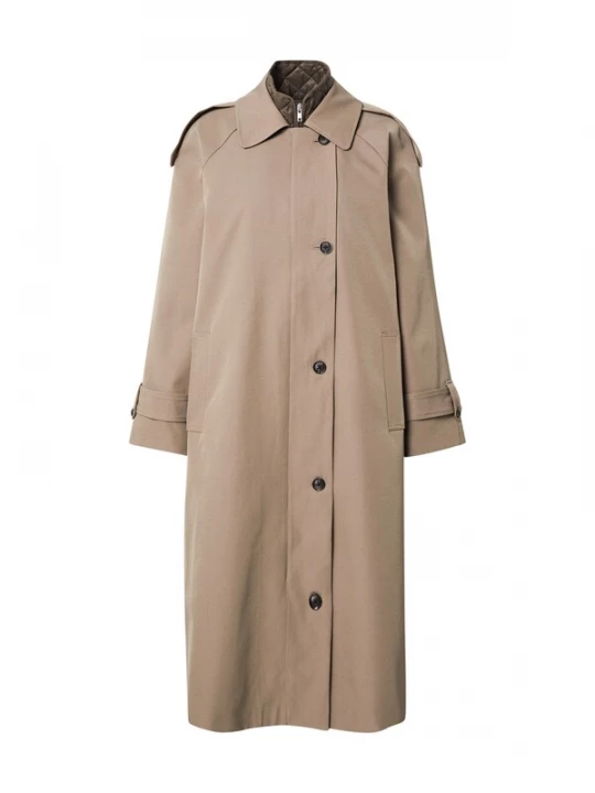 Foto van product VILA ROUGE EDIT Tussenmantel 'Roulila' taupe