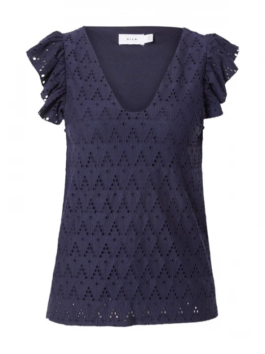 Foto van product VILA Shirt 'VIAmalina' nachtblauw