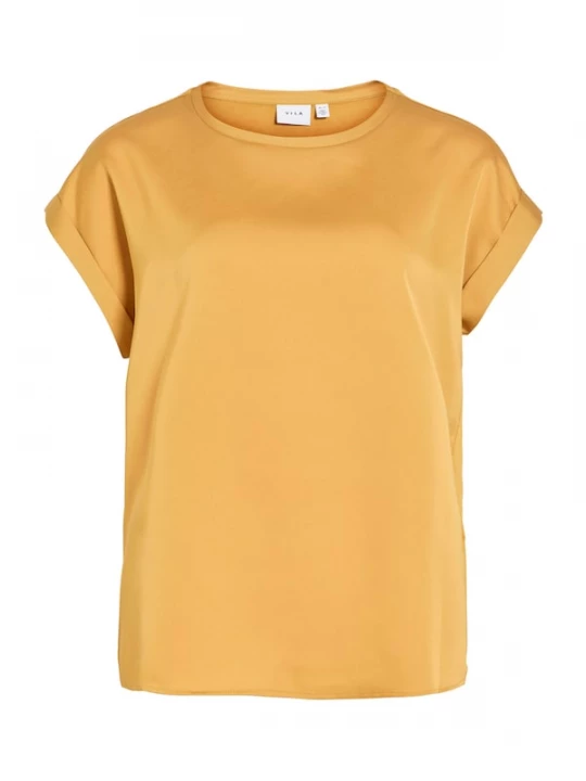 Foto van product VILA Shirt 'VIEllette' goudgeel