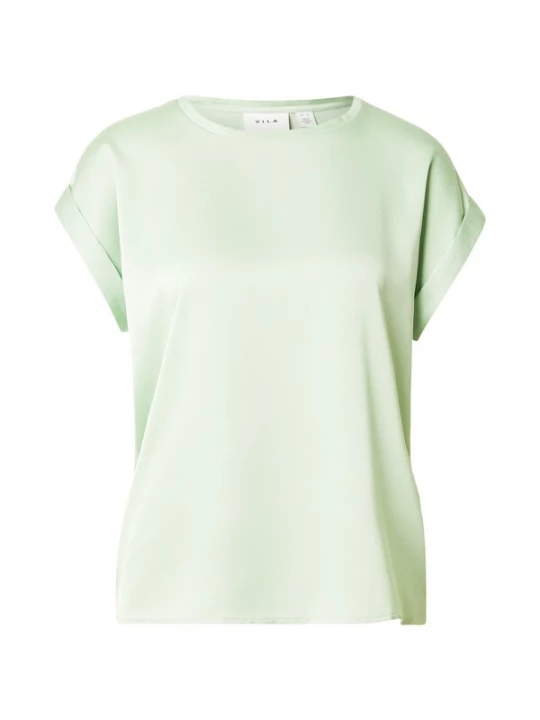 Foto van product VILA Shirt 'VIELLETTE' lichtgroen