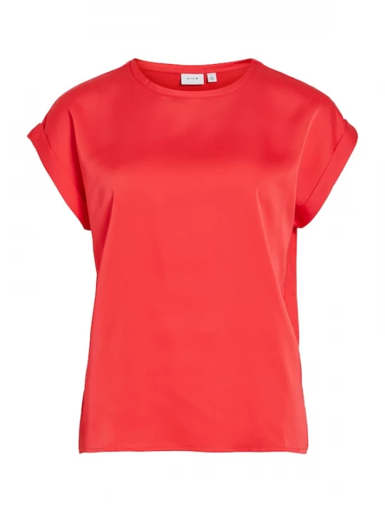 Foto van product VILA Shirt 'VIEllette' rood