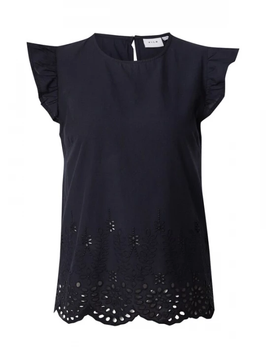Foto van product VILA Shirt 'VIHortensa' zwart