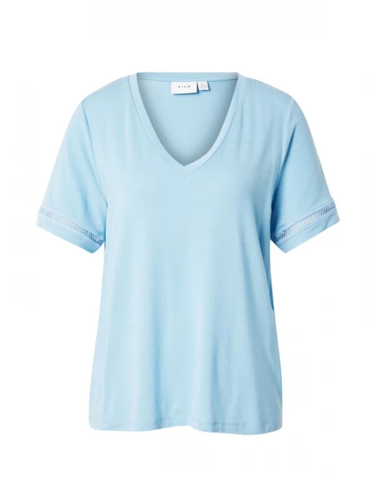 Foto van product VILA Shirt 'VIMARLIS' lichtblauw