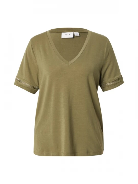 Foto van product VILA Shirt 'VIMARLIS' olijfgroen