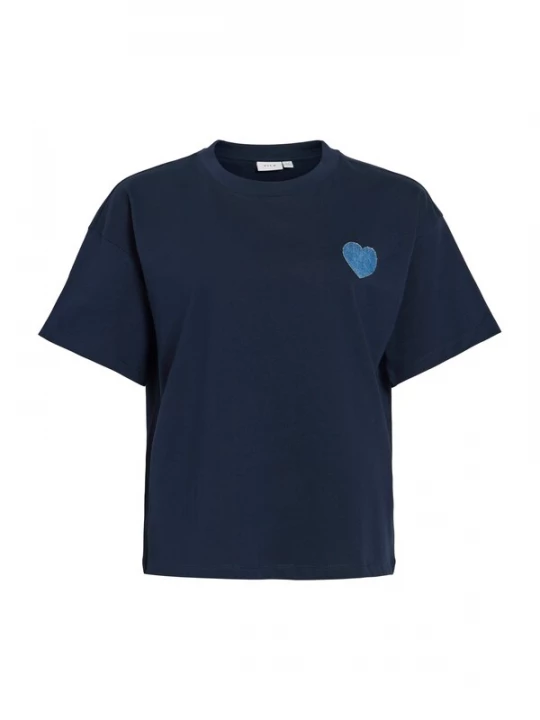 Foto van product VILA Shirt 'VIMonie' navy / blauw denim