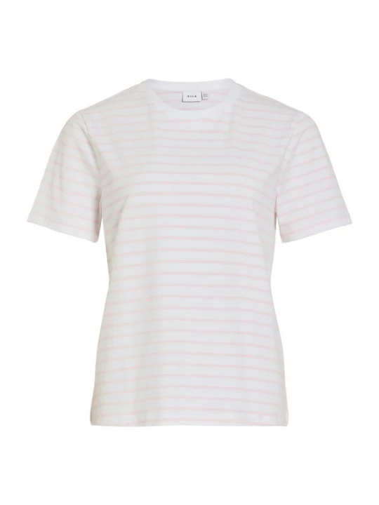 Foto van product VILA Shirt 'VINora' rosa / wit
